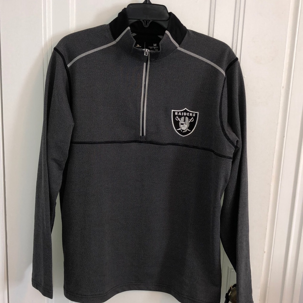 Raiders Quarter Zip pullover
